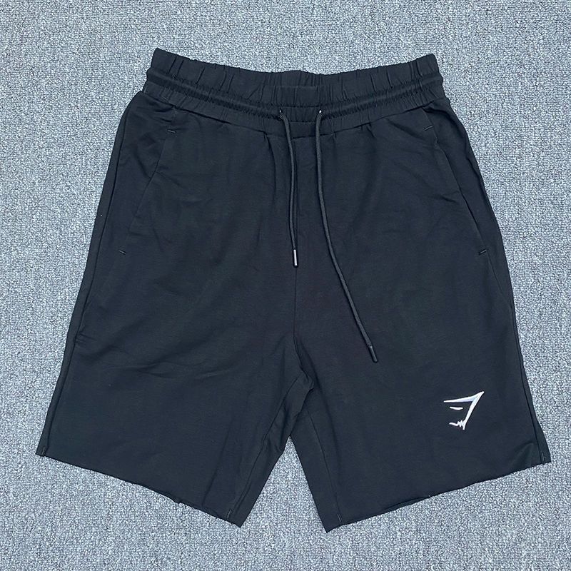Gymshark critical Terry Embroidered Shorts Five-Point Cotton Pants for Men Sports Fitness Training
