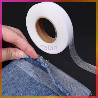 Taian เทปกาวติดชายกางเกง/กาวสองหน้าสำหรับติดผ้ากาว/กาวสองหน้าสำหรับติดผ้ากาวสำหรับดัดแปลงผ้าสั้น/แถบกาวติดเสื้อผ้า