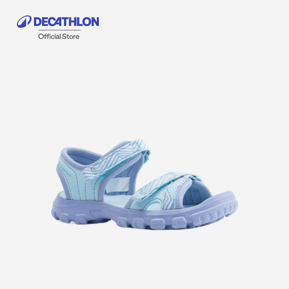 Decathlon Kids’ Hiking Sandals Mh100 รองเท้ารัดส้นเด็กสำหรับใส่เดินป่า รุ่น Mh100 - Blue