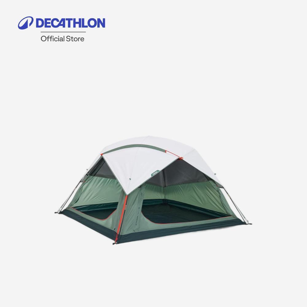 Decathlon Camping Tent Mh100 Ultra Fresh เต็นท์ตั้งแคมป์ รุ่น Mh100 Ultra Fresh สำหรับ 3 คน - Green