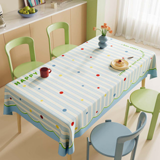 ผ้าปูโต๊ะกันน้ำ กันน้ำมัน ผ้าคลุมโต๊ะ ผ้าคลุมป้องกันสำหรับบ้…