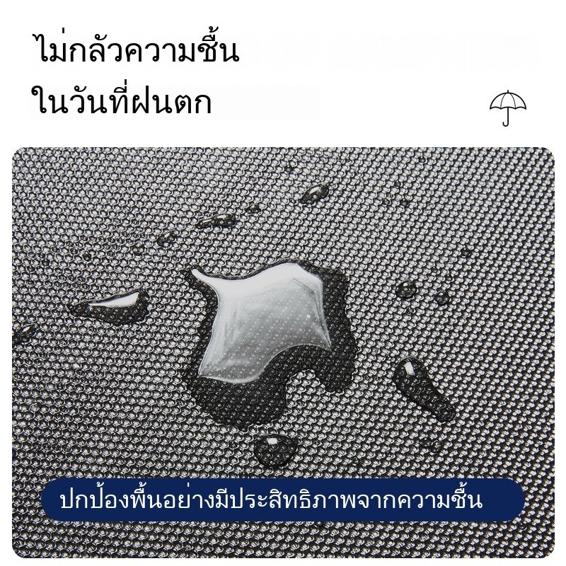 🔥พรมเช็ดเท้าดักฝุ่น สำหรับหน้าประตู พรมกันลื่น เก็บโคลน ดักฝุ่นได้ดี ทำความสะอาดง่าย ใช้ได้ทั้งในบ้านและนอกบ้าน - รูปที่ 2