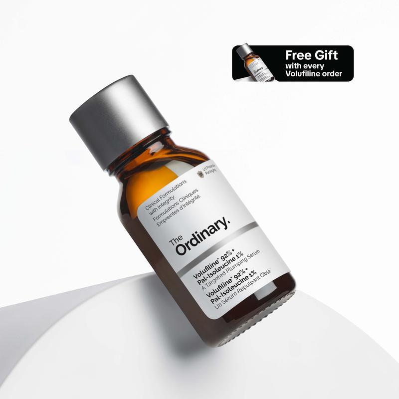 NEW The Ordinary - Volufiline 92% + Pal-Isoleucine 1% (เซรั่มอวบอ้วนที่น่าตื่นเต้นสําหรับการสูญเสียระดับเสียง)