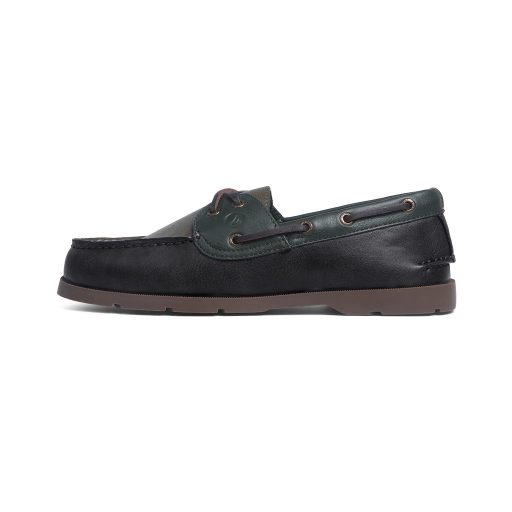 SPERRY حذاء قارب رجالي Leeward بلونين — أخضر — صورة 5