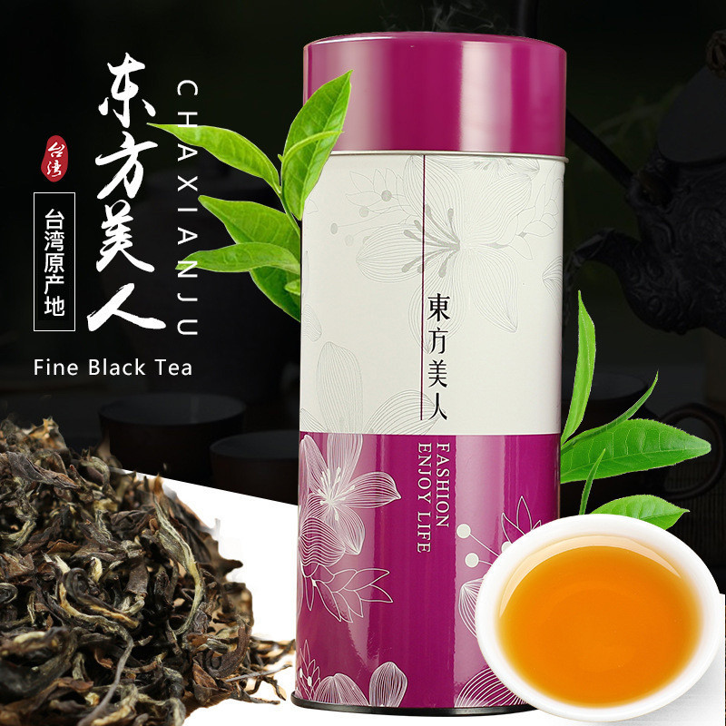 现货in stock茶 mAh Jintai flav Beauty Tea ชาไต้หวันหยกหยกหยก Dong-发 กล่องสีขาว ชาฤดูใบไม้ผลิ ชา Immorta