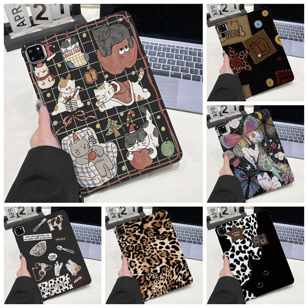 เคสแท็บเล็ต For Samsung Galaxy Tab A7 Lite S11 Ultra A9 Plus A8 Plus S9 FE S7+ A9+S6 Lite S9Ultra S10 S8 A11 S7 เคส