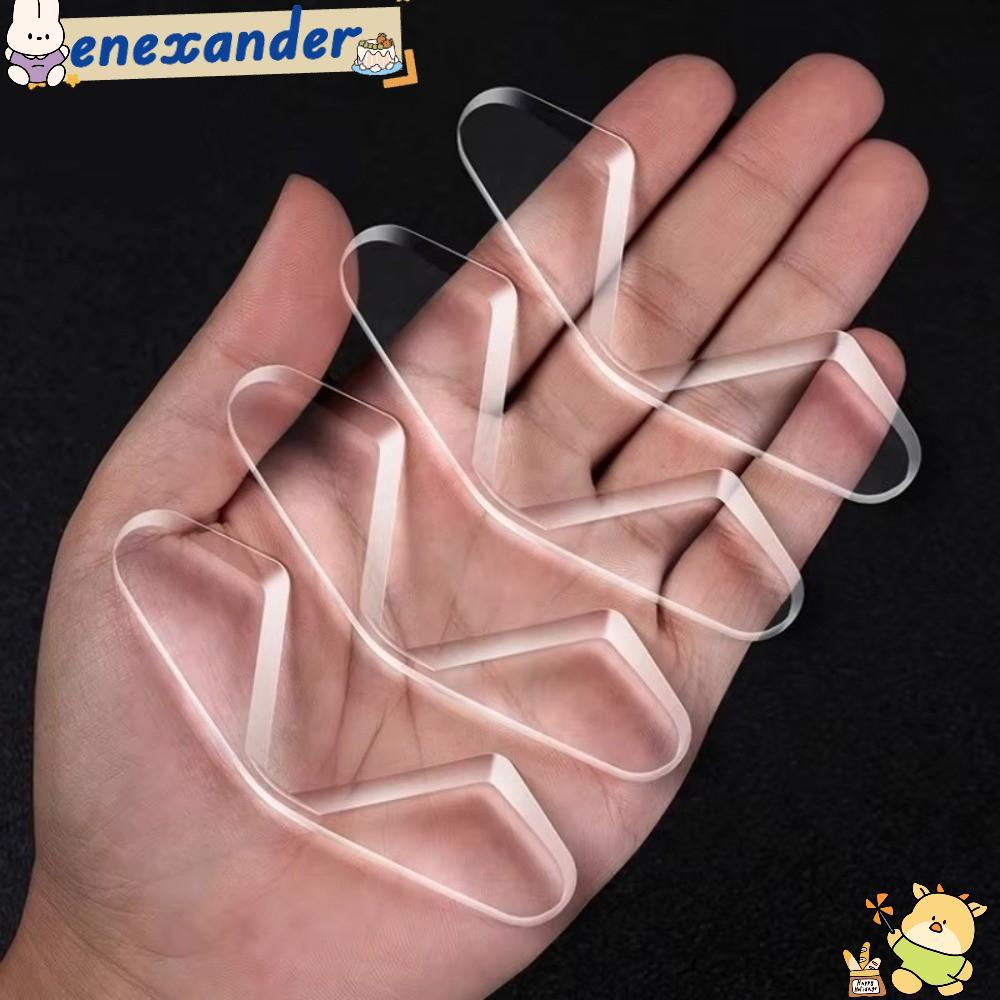 โมลิห์ ตัวป้องกันมุมประตูรถ ฝาครอบขอบประตูใสหนา กันชนแบบมีกาวในตัว สากล สติกเกอร์กันรอยรถ