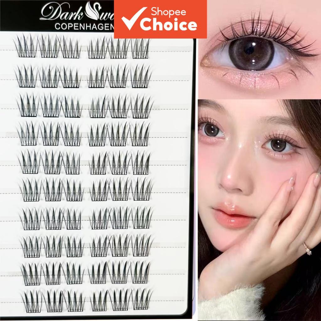 Self-Adhesive 3D ขนตาปลอมสําหรับ Eye Enlarging ติดทนนานนํากลับมาใช้ใหม่ง่ายสวมใส่เริ่มต้น-Friendly