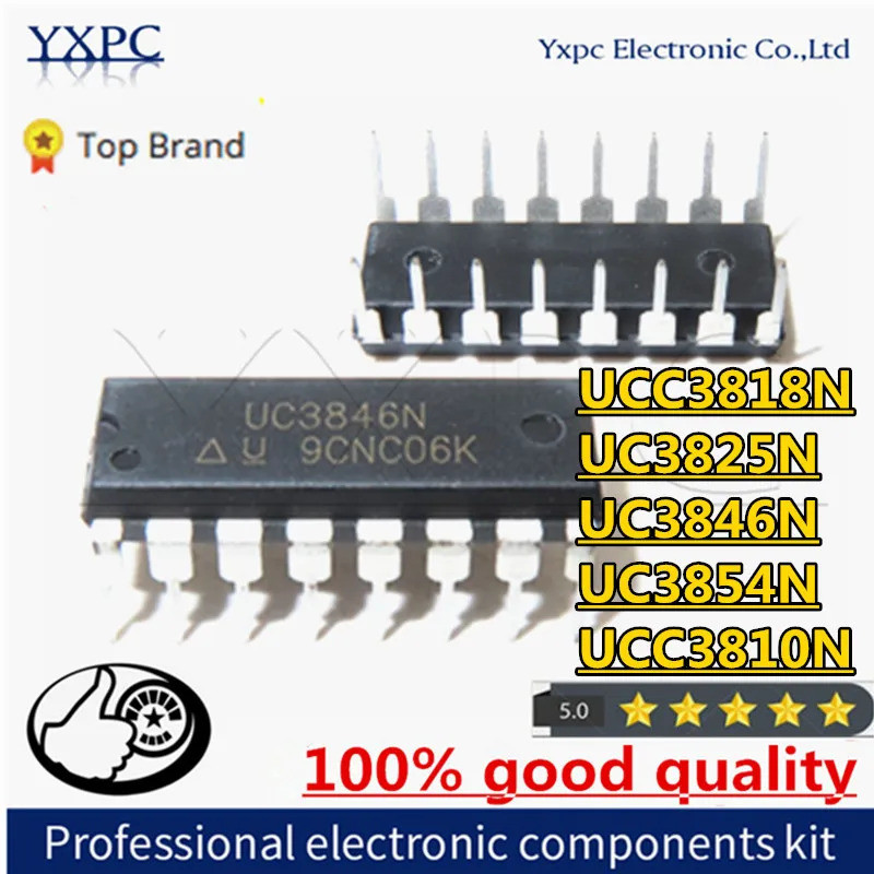5PCS UCC3810N UC3846N DIP16 UC3846 UC3846AN IC UC3825N UC3825 UC3825BN UC3854N UC3854 UC3854BN UC3N 