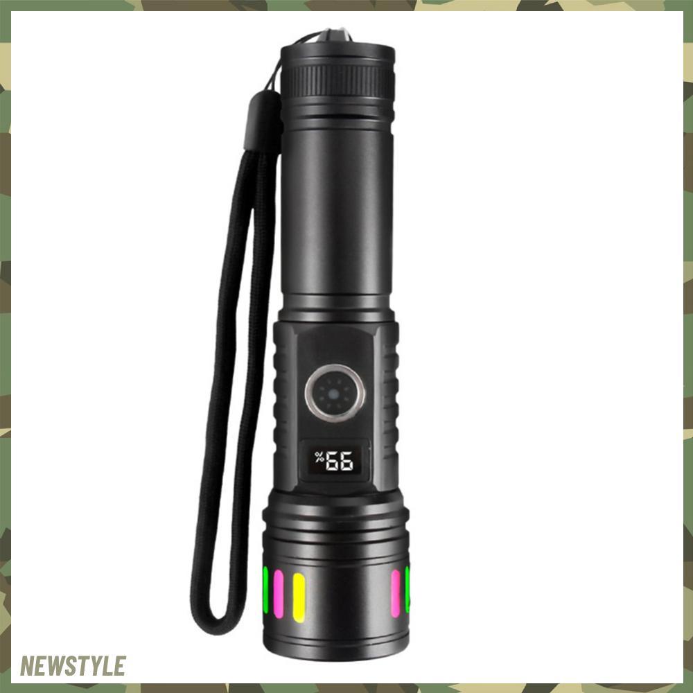 1000LM Handlamp โคมไฟแคมป์กันน้ําไฟฉายแบบชาร์จไฟได้สําหรับเดินป่ากลางแจ้ง _NS11