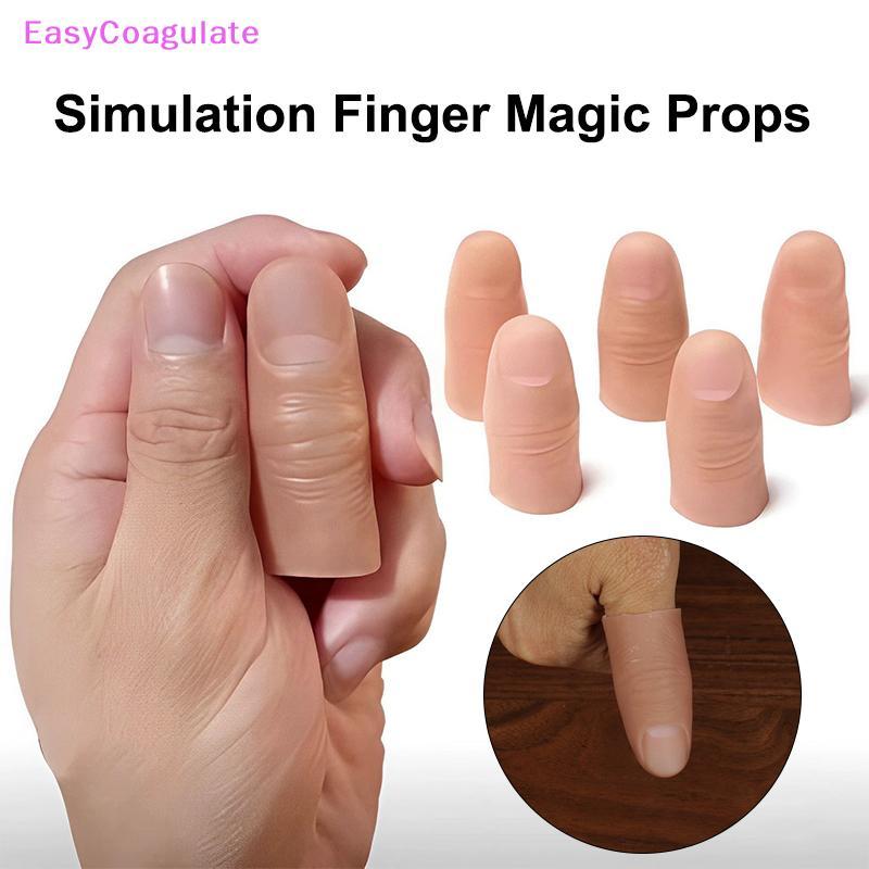 Eas ประดิษฐ์ Limbs ปลอมนิ้วมือจําลอง Cots รุนแรง Prosthes ซิลิโคนถุงมือ Disappear เพื่อเล่น Triy Magic Props Prank Ate