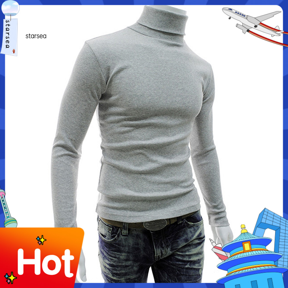 SRA ZK ผู้ชายฤดูใบไม้ร่วงฤดูหนาวสีทึบเต่าคอผ้าฝ้ายเสื้อสวมหัวบาง Bottoming เสื้อ