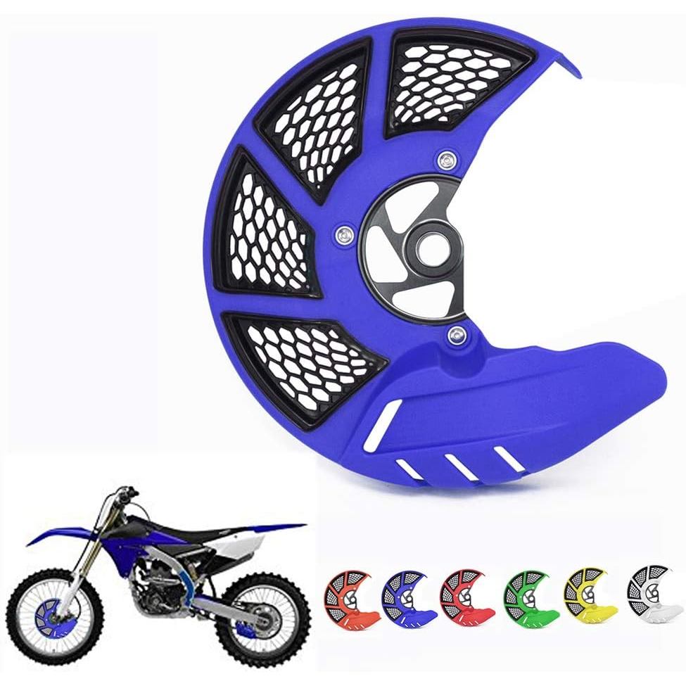 Dirt Bike ดิสก์เบรกหน้า Guard Protector สําหรับ YZ125/250 2008-2011, YZ250F/450F 2007-2013, YZ125X/2