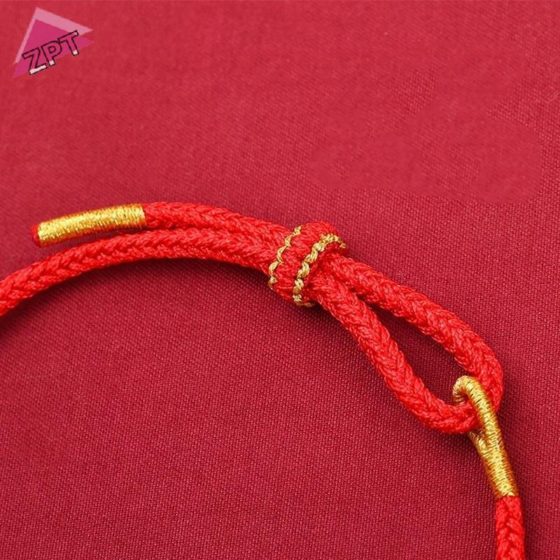 [ZPT] 2026ม้าปีสีแดงโชคดีเชือกสร้อยข้อมือสําหรับผู้หญิงสไตล์จีนม้าลูกปัดสร้อยข้อมือปีใหม่พรเครื่องประดับของขวัญ ไทย - รูปที่ 2