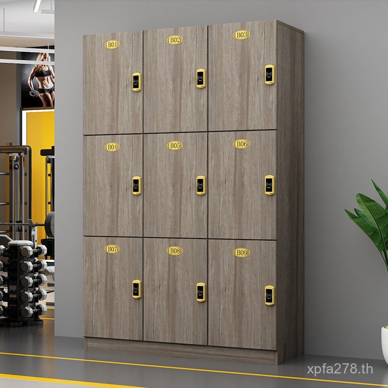 Yoga Pavilion Locker Beauty Salon Storage Staff Bath Gym Cabinet Munich Classic Style ตัดผม TVOV