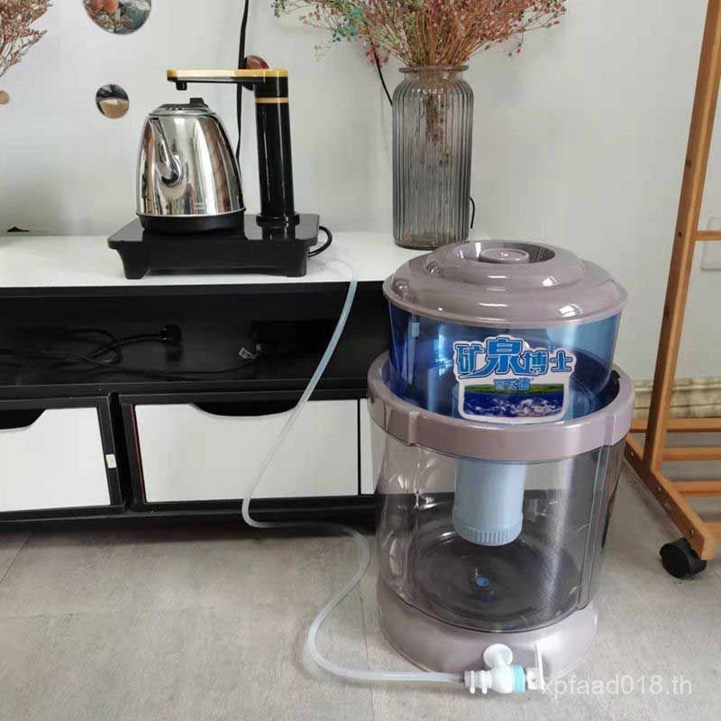 Silvad กรองน้ํา Purification Bucket Universal โต๊ะน้ําชากาต้มน้ําสุทธิถังกรอง Lower Household Tea Ba