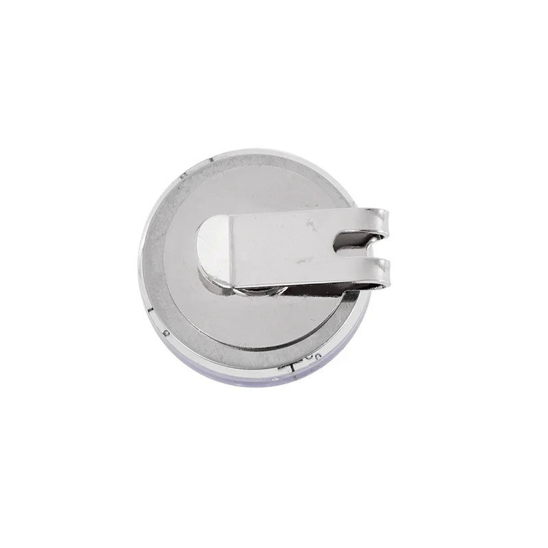 Outdoor Golf Level Slope Reading Mark Round Hat Clip Golf Position Mark-Blue