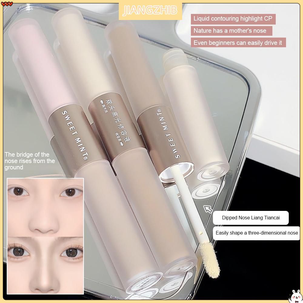 JIANGZHIB Sweetmint Double head Face Contouring Stick Liquid Contour Stick Brighten Contour Matte Hi