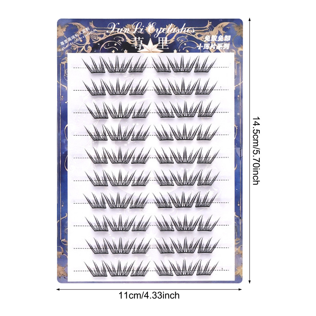 C Curl ขนตาปลอม Extension Soft & สบาย Lash Clusters สําหรับงานแต่งงานหรือวันที่ ราคา ถูกที่สุด ดีลบีเคเค แกลเลอรีภาพที่ 3