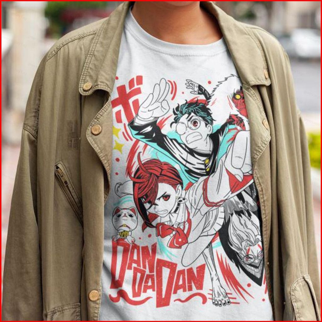 เสื้อยืดแขนสั้น GC1 Cosplay ลายกราฟิก Dandadan และ Momoka Ayase