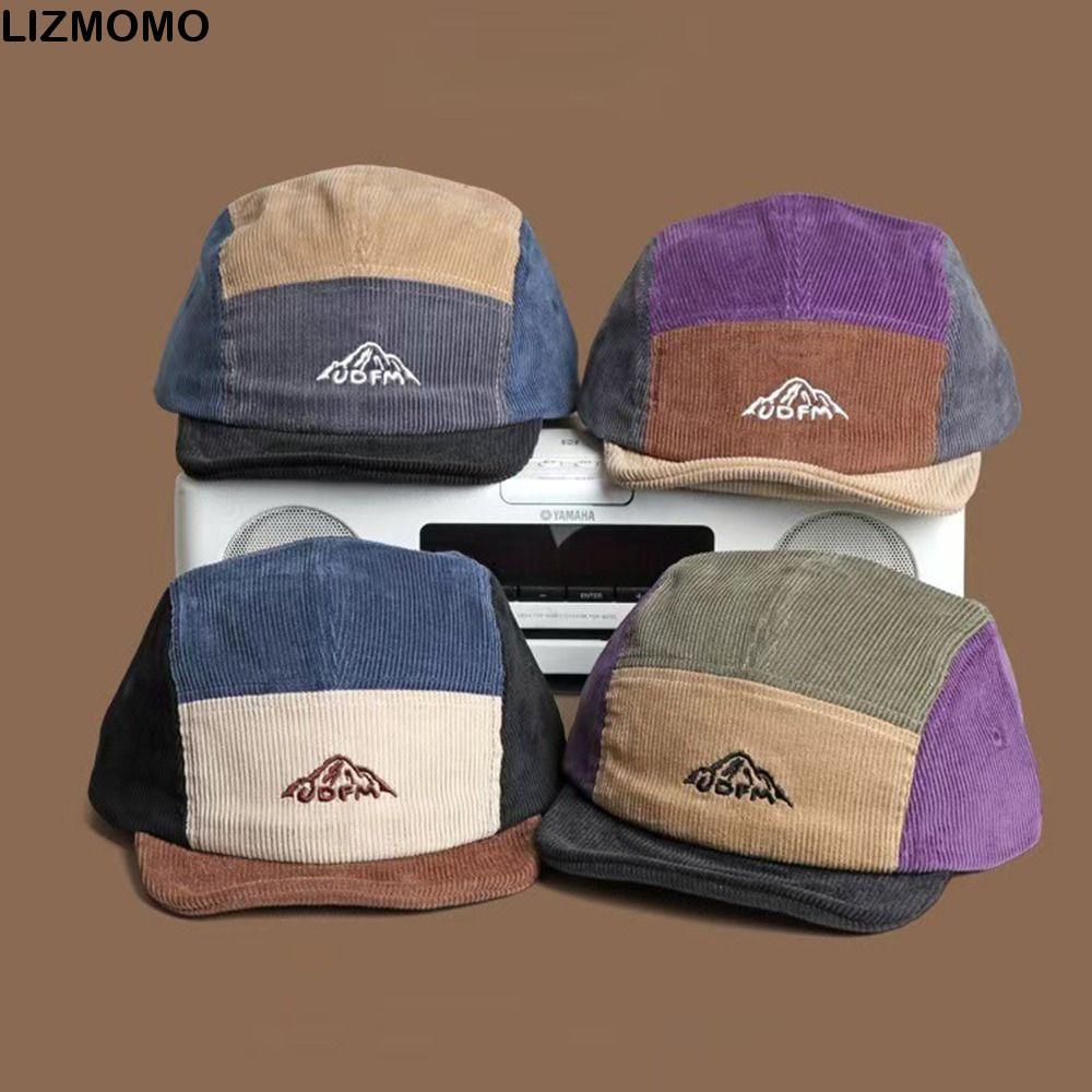 หมวกเบสบอลปีกสั้น CORDUROY แบบวินเทจ เหมาะสำหรับฤดูหนาว
