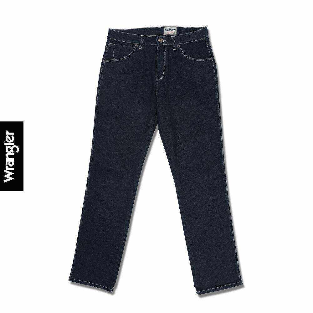 WRANGLER กางเกงยีนส์เอวกลางทรงตรง GREENSBORO รุ่น WR WR 15Q36Y แรงเลอร์ เสื้อผ้าผู้ชาย กางเกงผู้ชาย 