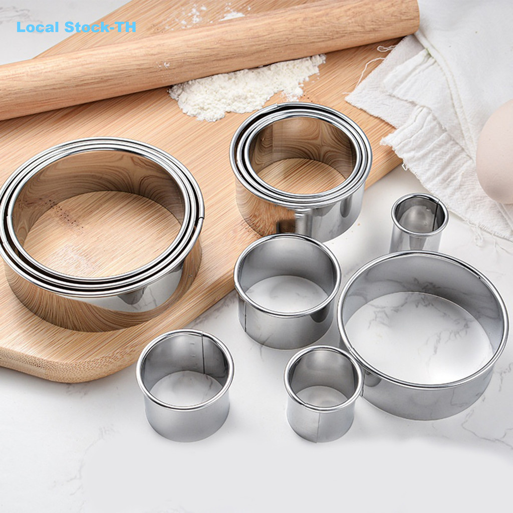 【SayTH✨1-3 วัน】ชุดพิมพ์กดคุกกี้สเตนเลสแท้ 11 ชิ้นพร้อมกล่องเก็บ cookies cutters