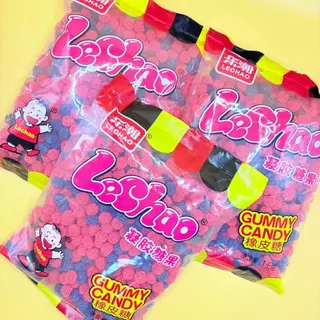 เยลลี่มิกซ์เบอร์รี่ LeChao Mixed Berry Jelly รสชาติเข้มข้น หนึบหนับ เคี้ยวเพลิน ถูกใจสายเบอร์รี่ ขนาดสุดคุ้ม 1 กิโลกรัม