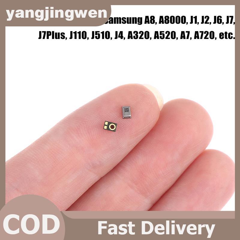 YANGWEN 10/20 ชิ้นด้านใน MIC Receiver ลําโพงไมโครโฟนอุปกรณ์เสริมสําหรับ Samsung Galaxy A8 A8000 J1 J