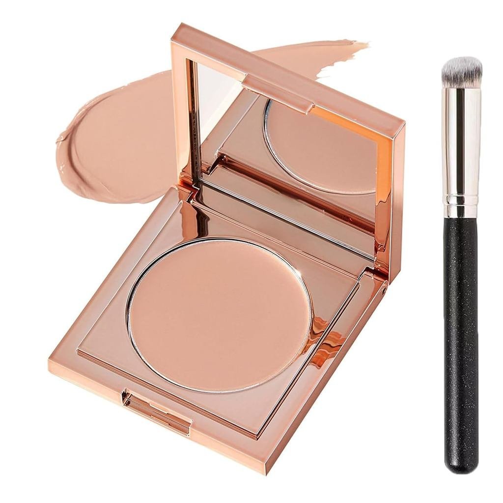 Colored Clay Cc Undereye Corrector, คอนซีลเลอร์ใต้ตาพร้อมแปรง, Corrector ใต้ตาสําหรับความหมองคล้ํา, 