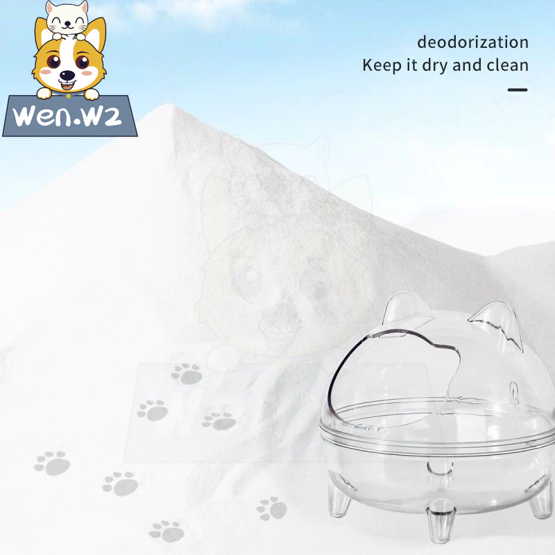 ทรายอาบน้ำหนูแฮมเตอร์ wen.W2 ขนาด 500g thumbnail 4
