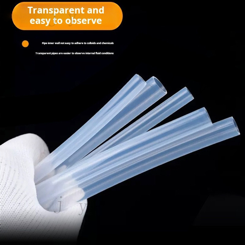 PFA/FEP (F46) ท่อเทฟลอน (Teflon Tube) เส้นผ่านศูนย์กลางภายใน 0.5-8mm ความหนาของผนัง 4/6/8/10 ท่อเทฟล