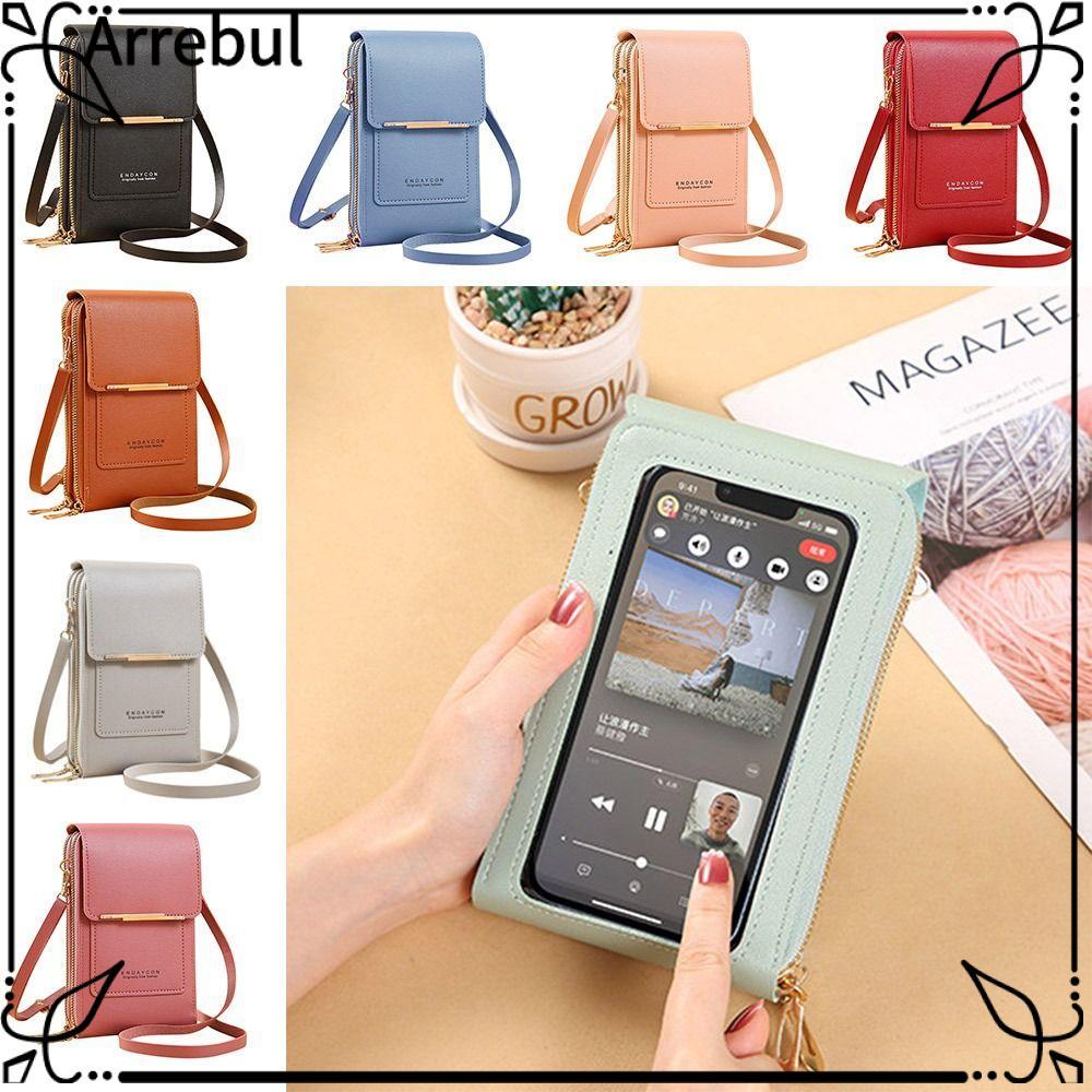 ARREBUL RFID กระเป๋ากันขโมย สมาร์ทโฟน กระเป๋าถือเดินทาง RFID