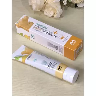 【ซื้อ 4 ฟรี 4 ยาสีฟันขิงขิง】Moobibi ยาสีฟันสมุนไพร ลดกลิ่นปาก ฟันขาว ฟันแข็งแรง toothpaste