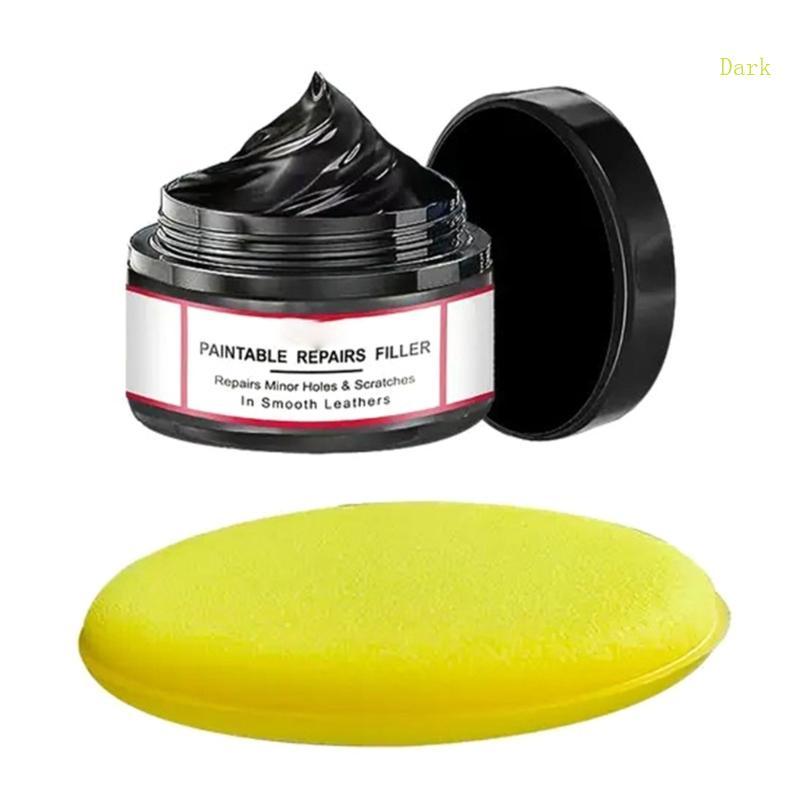 Dark ภายในภายนอกพลาสติกขัดขี้ผึ้งภายในรถ Refurbishment Wax สําหรับการกําจัดรอยขีดข่วนและพื้นผิวป้องกัน