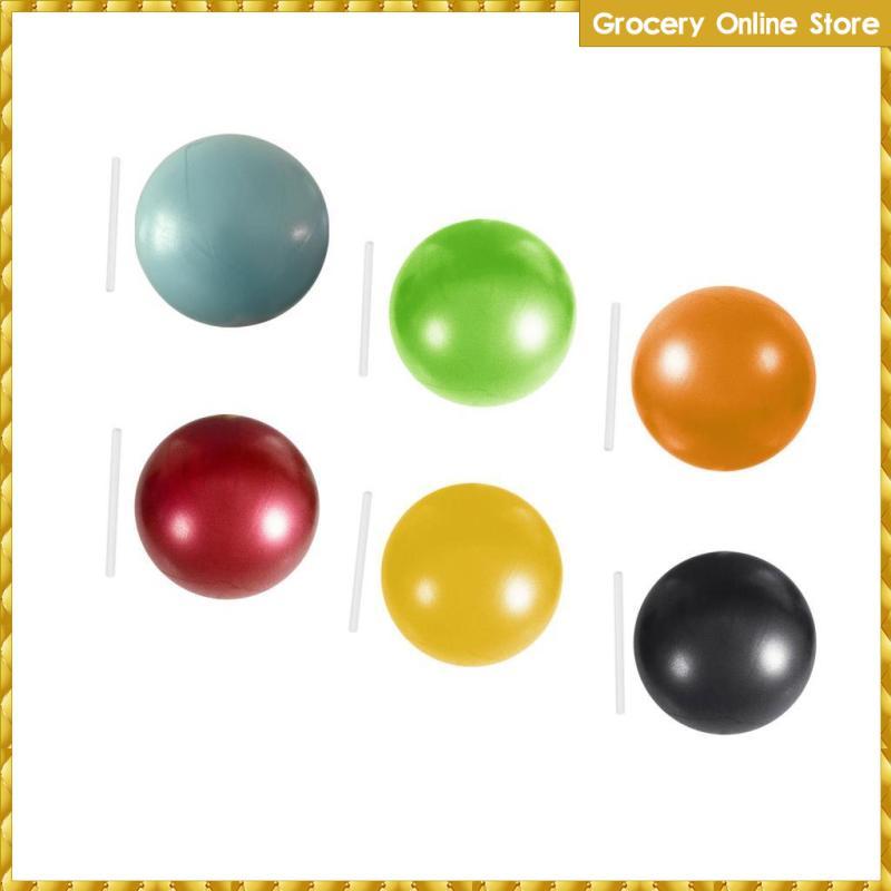 [Wishshopelxl] PVC Mini การออกกําลังกาย Ball Stability Pilates Ball สําหรับ Core ออกกําลังกายโยคะท่า