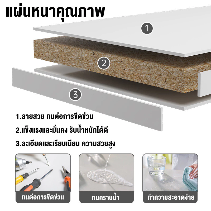 ตู้เตี้ยพร้อมลิ้นชัก สไตล์มินิมอล thumbnail 9