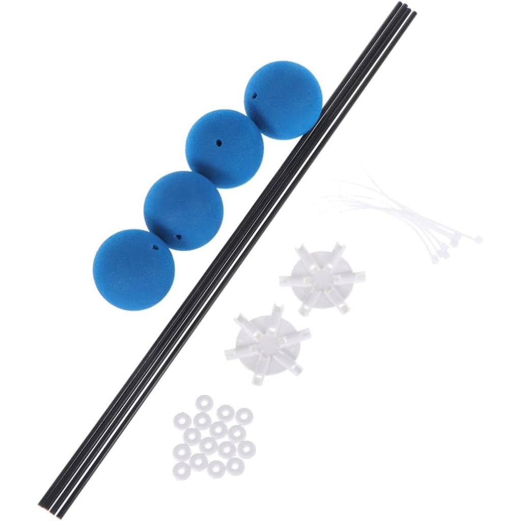 Rc เฮลิคอปเตอร์ Anti-Crash Landing Training Gear Kit ชุดอุปกรณ์ฝึกที่จําเป็นสีน้ําเงินสําหรับนักบินเ