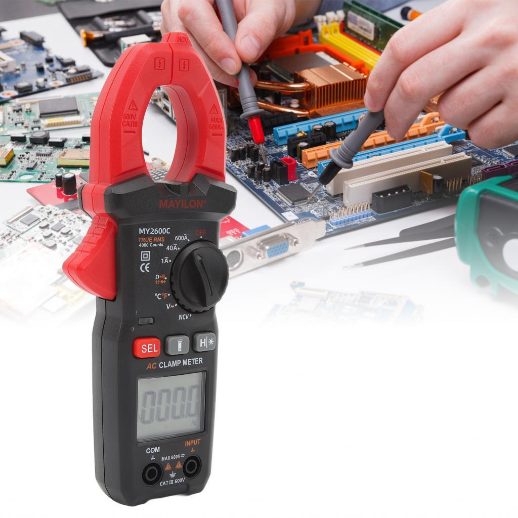 Digital Clamp Meter มัลติมิเตอร์ NCV มัลติฟังก์ชั่นสำหรับยานยนต์