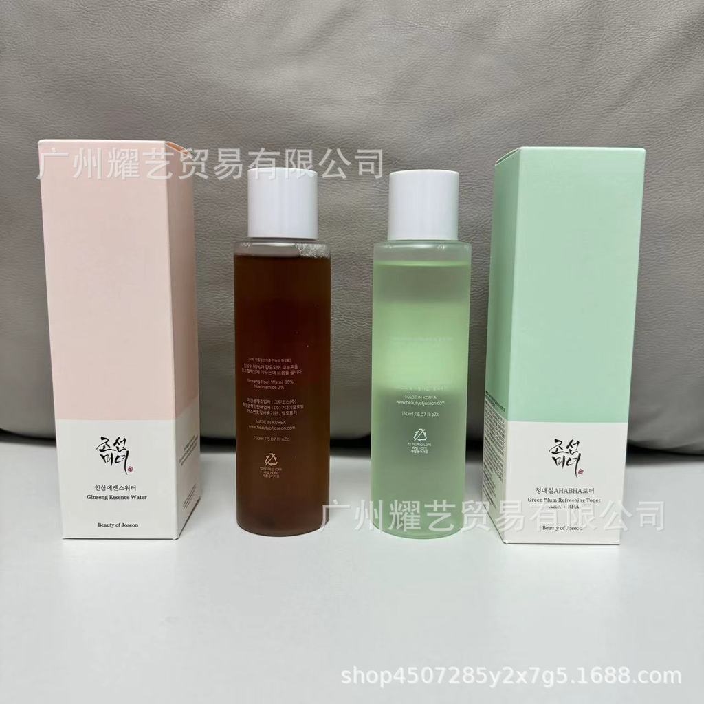 ความงามของjoseon ความงามเกาหลีของjoseon Ginseng Moisturizing Moisturizing Green Plum Toner 9DJO
