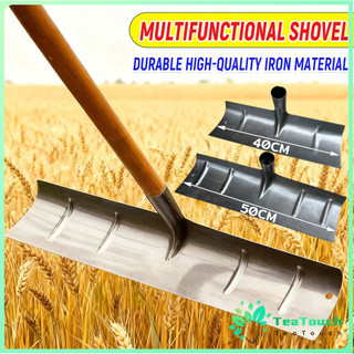 Professional Iron Livestock Manure Scraper Shovel Multifunctional Shovel Head for Farm and Garden