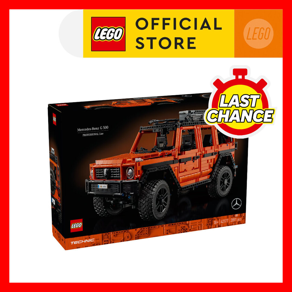 LEGO Technic 42177 Mercedes-Benz G 500 PROFESSIONAL Line (2891 Pieces)