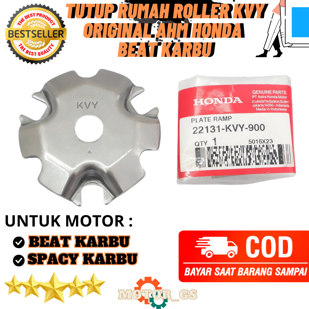 Original Plate Ramp / Roller Housing Cover KVY Original AM Honda Beat คาร์บูเรเตอร์ / Spacy คาร์บูเร