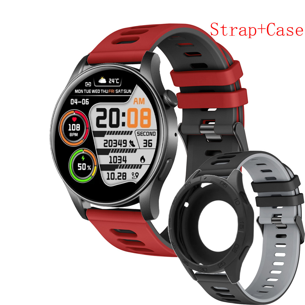COLMI V73 กรณี + สายคล้องคอสําหรับ COLMI V73 นาฬิกาป้องกันหน้าจอ Shell และ Band One สี Watchband กรณ