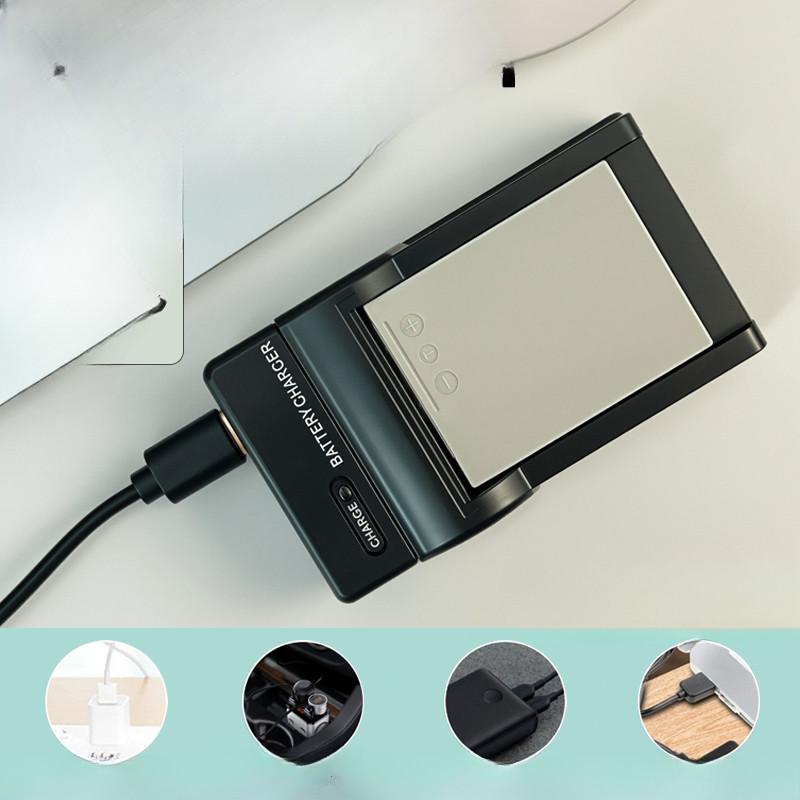 Suitable for Nikon CCD camera enel8 battery S2 S3 S5 S7 P1 P2 S51 S8 charger