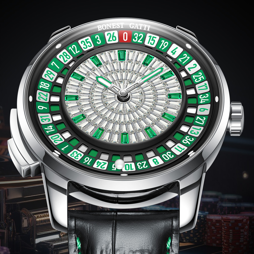 Bugatti Watch Brand Rotatable Dial Automatic Mechanical Watch