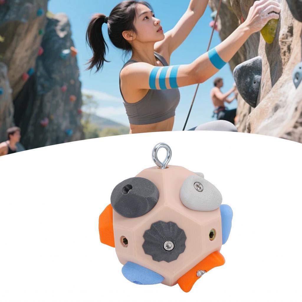 1buycart TARSHYRY Rock Climbing Finger Strength Training 3D Ball สําหรับออกกําลังกาย