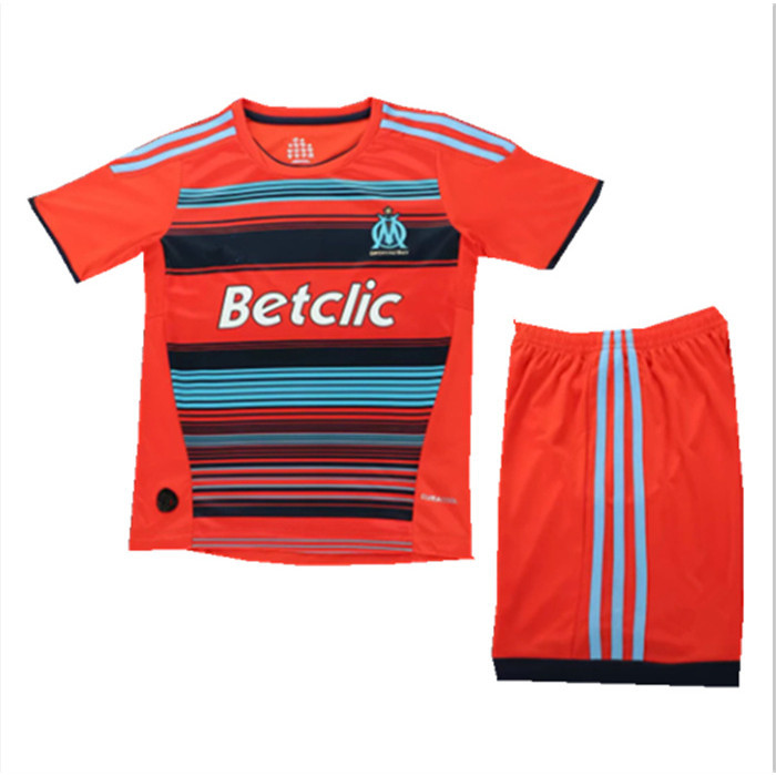 ชุดกีฬาย้อนยุค Marseille Retro Jersey สำหรับเด็กอายุ 16-28 เดือน