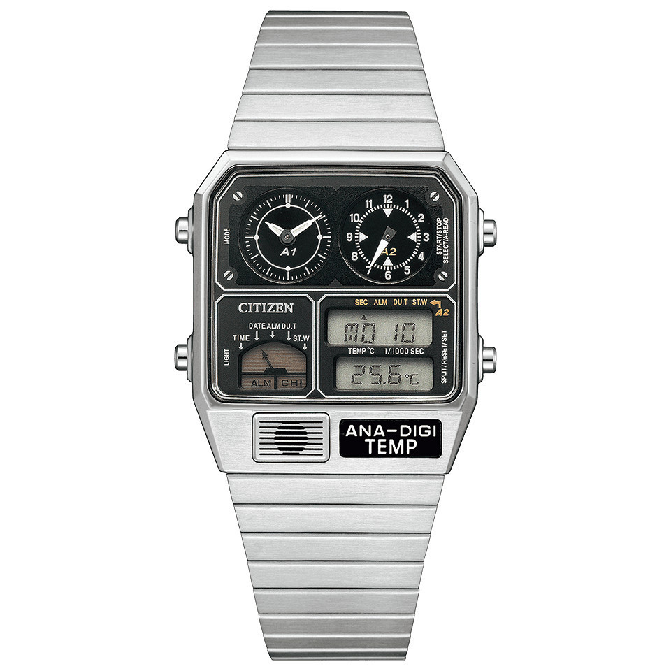 Citizen Star ANA-DIGI Temp Japan Limited Style Metal Electronic Watch-Three-Color Replica Limited Ed