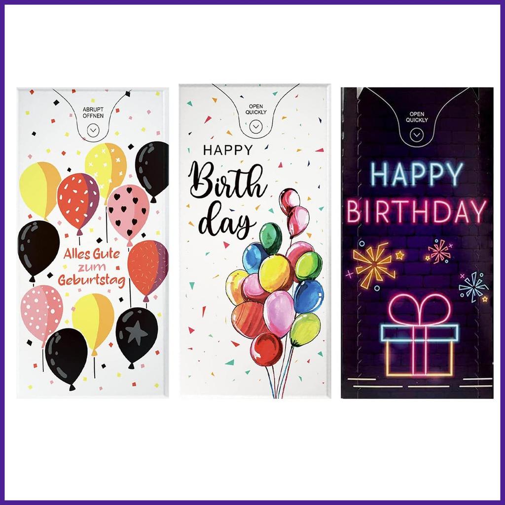 Confetti กล่อง Interactive Party Favors Confetti กล่องสําหรับวันเกิดสําหรับชายเด็กหญิงเยาวชนวัยรุ่นย